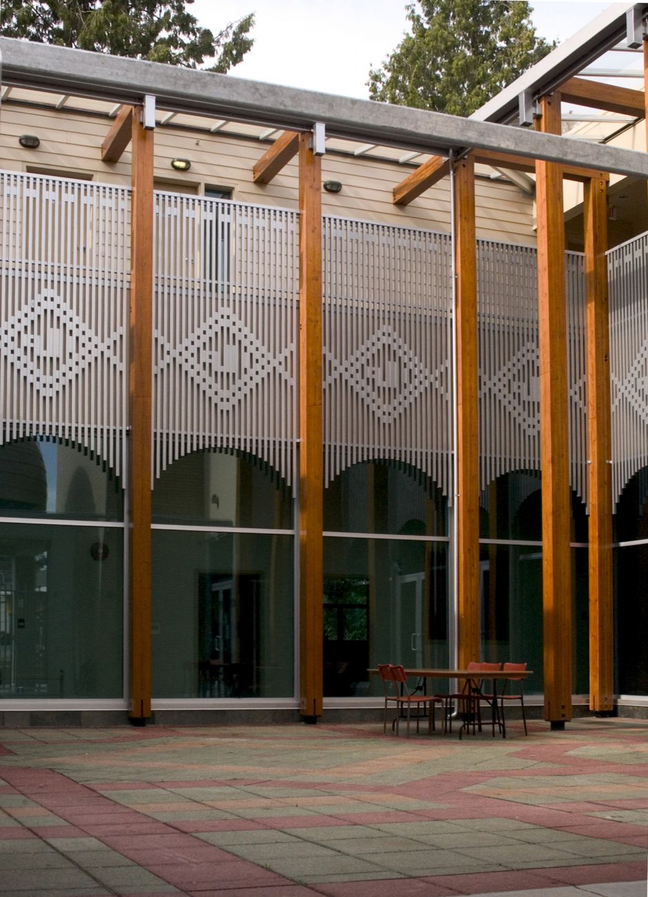 Courtyard, Masjid Al Salaam, B.C. Canada